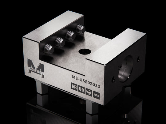 Maxx-ER (Erowa) 50 Stainless Slotted Electrode Holder U35 1