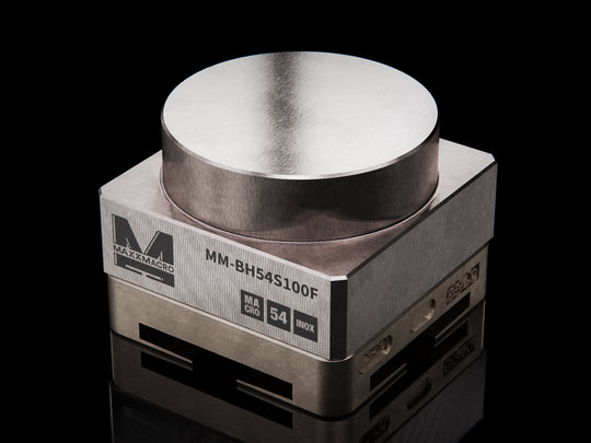 MaxxMacro (System 3R) 54 Stainless Full Blank Round Stock Holder 1