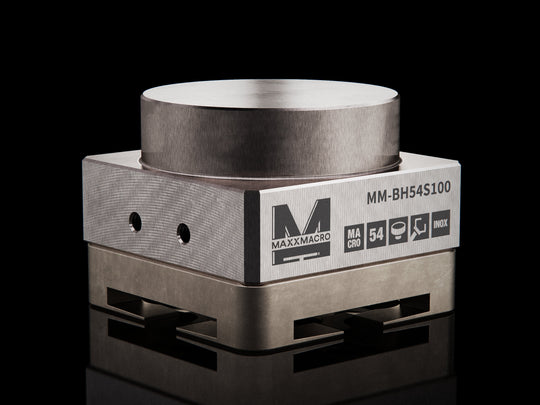 MaxxMacro (System 3R) 54 Stainless Blank Round Stock Holder 2