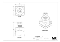 MaxxMacro (System 3R) 54 ER Collet Chuck ER16 5