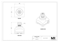 MaxxMacro (System 3R) 70 ER Collet Chuck ER16 5