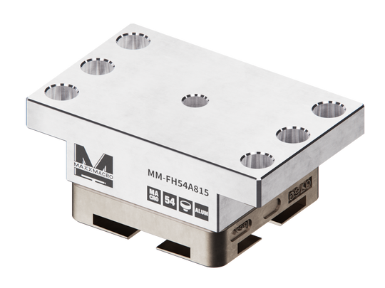 MaxxMacro 54 Aluminum Flat Electrode Holder 81x51 EDM Tooling Warehouse