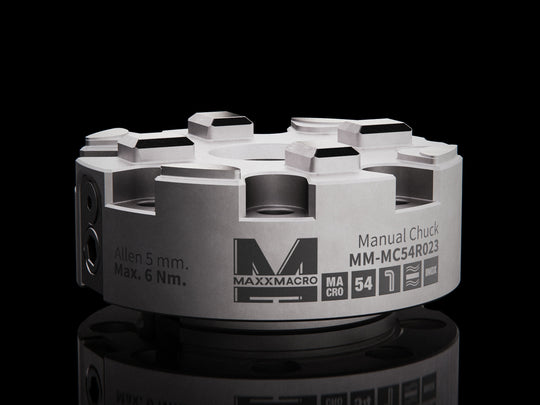 MaxxMacro (System 3R) 54 Manual Chuck with Flange 60023 Rust Proof 2