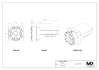 MaxxMacro (System 3R) 54 Manual Chuck Right Angle Rust Proof WEDM 4