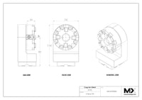 MaxxMacro (System 3R) 54 Manual Chuck 90 Degree Adapter 5