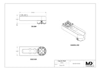 MaxxMacro (System 3R) 54 Manual Chuck Horizontal Extension 6" 4