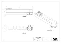 MaxxMacro (System 3R) 54 Manual Chuck Horizontal Extension 10" 5