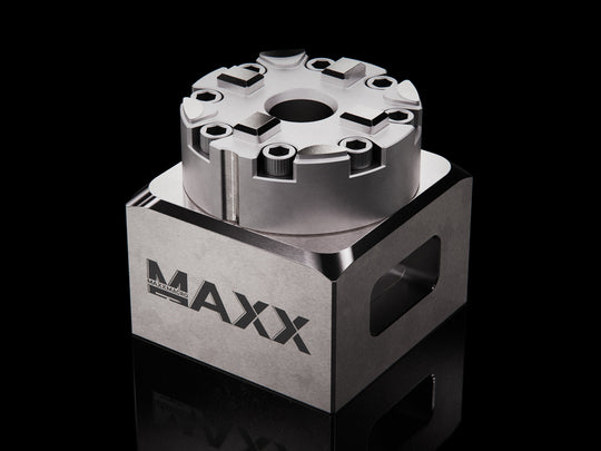 MaxxMacro 54 610.21-S Manual Chuck with Mounting Plate CNC Manual