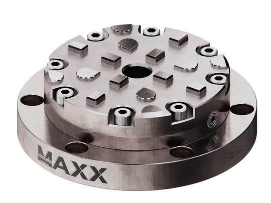 MaxxMagnum 680.24RS Manual Chuck Low Profile Table Haas TR210