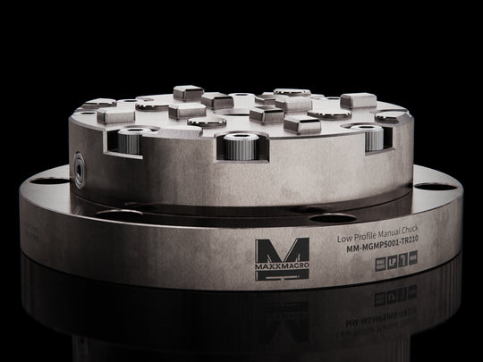 MaxxMagnum 680.24RS Manual Chuck Low Profile Table Haas TR210