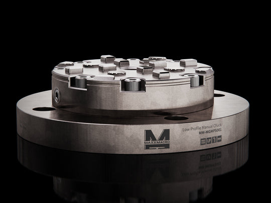 MaxxMagnum 680.24RS Manual Chuck Low Profile Table