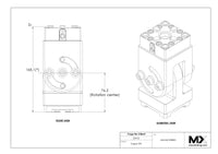 MaxxMacro 70 Low Profile Manual Chuck Variable Angle Adapter Rust Proof EDM Tooling Warehouse