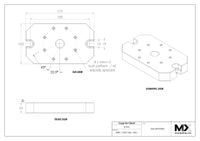 MaxxMacro 70 Mounting Plate for Manual Chuck 60028 EDM Tooling Warehouse