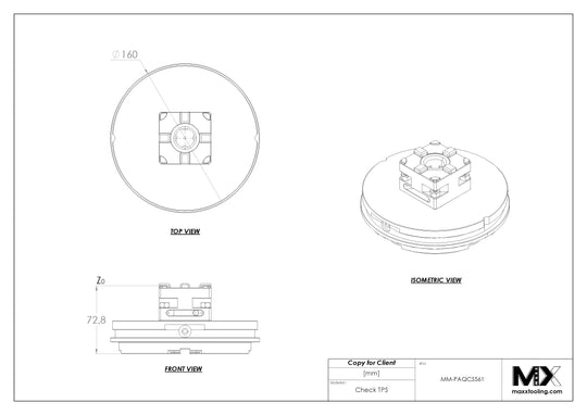 MaxxMagnum (System 3R) 156 Pallet with MaxxMacro (System 3R) 54 Chuck Manual QuickChuck 5
