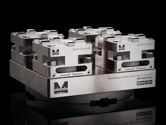 MaxxMagnum (System 3R) 156 Pallet with MaxxMacro (System 3R) 54 Chuck Multi 4 QuickChuck 2
