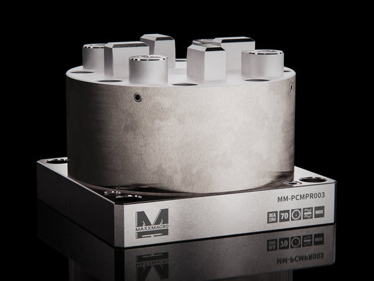 MaxxMacro 70 Pneumatic Chuck 6001030 with Mounting Plate WEDM EDM Tooling Warehouse