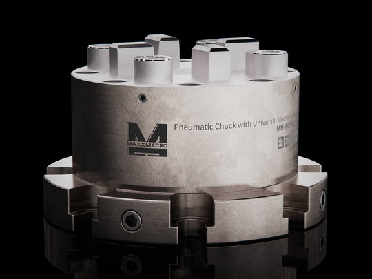 MaxxMacro (System 3R) 70 Pneumatic Chuck 6001030 with Universal Mounting Plate 2