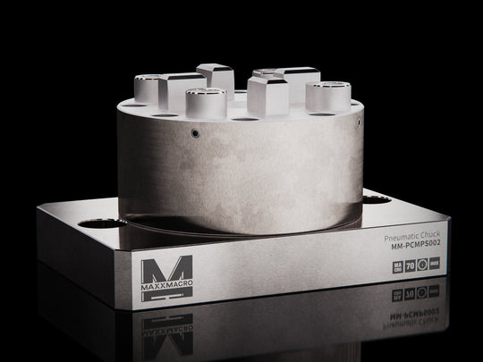 MaxxMacro (System 3R) 70 Pneumatic Chuck 6001030 with Mounting Plate CNC Table 2