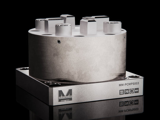 MaxxMacro 70 Pneumatic Chuck 600.1-30 with Mounting Plate EDM Tooling Warehouse