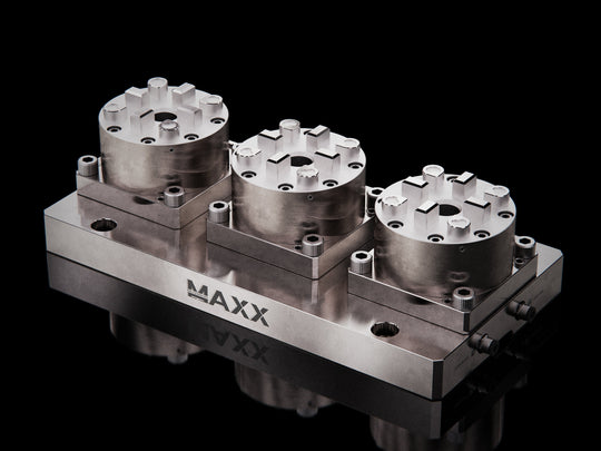 MaxxMacro (System 3R) 70 Multi 3 Pneumatic Chuck 6001030 Precision Rail 1