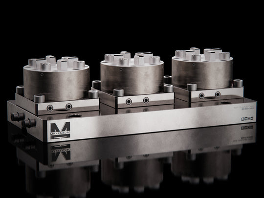 MaxxMacro (System 3R) 70 Multi 3 Pneumatic Chuck 6001030 Precision Rail 2