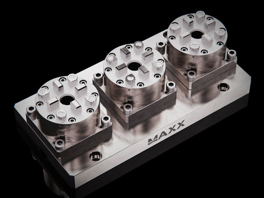 MaxxMacro (System 3R) 70 Multi 3 Pneumatic Chuck 6001030 Precision Rail 3