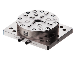 MaxxMagnum (System 3R) Pneumatic Chuck Manual Short Drawbar with Mounting Plate 680245 0