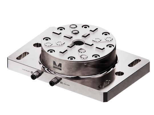 MaxxMagnum (System 3R) Pneumatic Chuck Manual Short Drawbar 680192 0