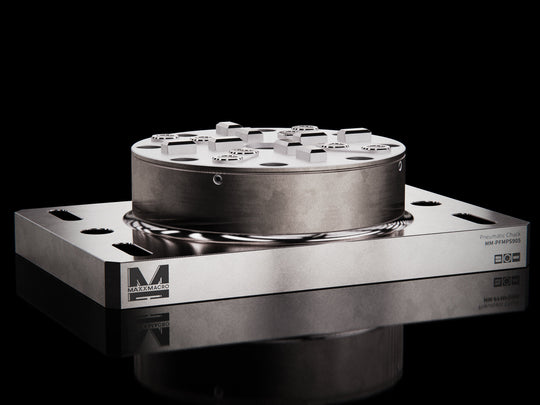 MaxxMagnum (System 3R) Pneumatic Chuck Manual Short Drawbar 680192 2