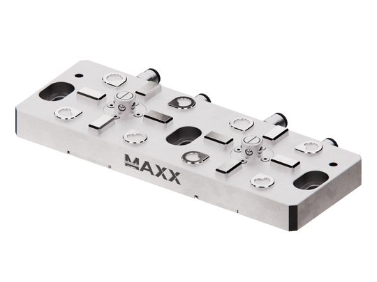 MaxxMacro (System 3R) 70 Twin Pneumatic Low Profile Chuck 30210 Rust Proof 0