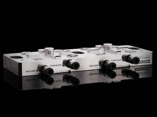 MaxxMacro (System 3R) 70 Twin Pneumatic Low Profile Chuck 30210 Rust Proof 2