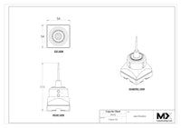 MaxxMacro 54 Probe Centering Sensor Stationary 3mm Tip