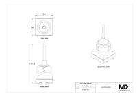 MaxxMacro 54 Probe Centering Sensor Stationary 8mm Tip