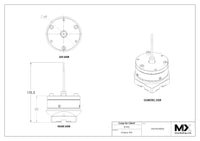 MaxxMacro (System 3R) 54 Probe Spring Loaded Centering Sensor 3mm Tip 5