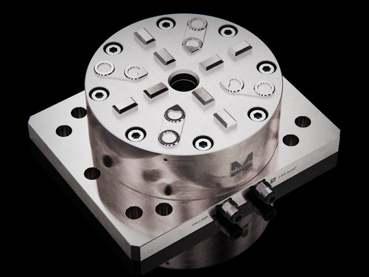 MaxxMagnum (System 3R) Pneumatic Chuck Automatic Long Drawbar with Mounting Plate 680103 3