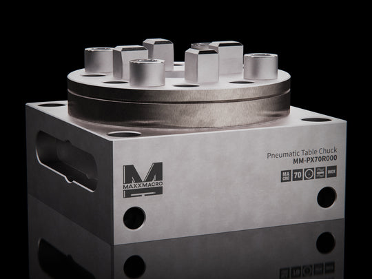 MaxxMacro (System 3R) 70 Pneumatic Table Chuck Performance 2