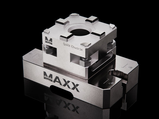 MaxxMacro 54 Manual QuickChuck With Mounting Plate EDM Tooling Warehouse