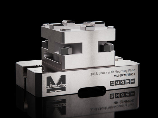 MaxxMacro 54 Manual QuickChuck With Mounting Plate EDM Tooling Warehouse