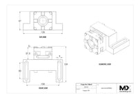 MaxxMacro 54 Manual QuickChuck with 90° Mounting Plate EDM Tooling Warehouse