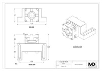 MaxxMacro (System 3R) 54 Manual QuickChuck with 90° Mounting Plate 4