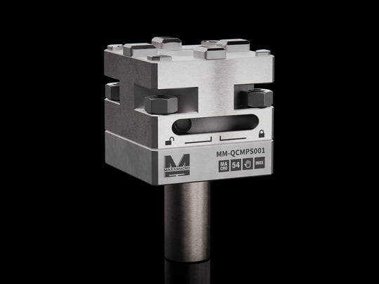 MaxxMacro 54 Manual Quick Chuck WEDM Rust Proof with 20mm Lathe Round Connection Rod EDM Tooling Warehouse