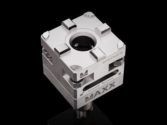 MaxxMacro 54 Manual Quick Chuck WEDM Rust Proof with 20mm Lathe Round Connection Rod EDM Tooling Warehouse