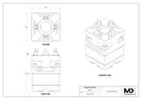 MaxxMacro 54 to Maxx-ER 50 System Chuck Adapter