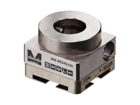 MaxxMacro (System 3R) 54 Stainless Round Stock Holder 1.0" 0