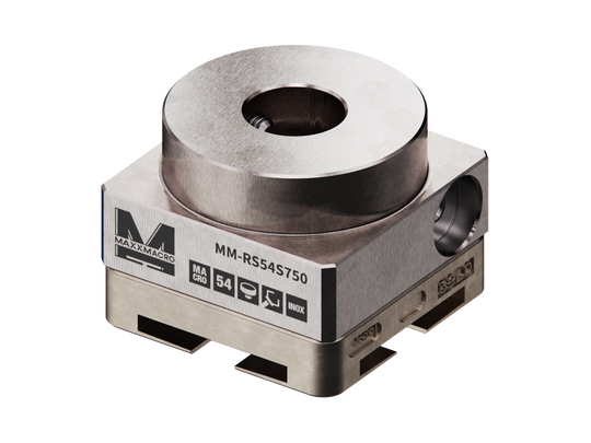 MaxxMacro 54 Stainless Round Stock Holder .750" EDM Tooling Warehouse