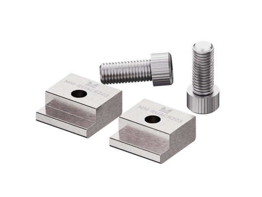 MaxxMacro (System 3R) 23922 Stepped Support Tab MXRuler (3Ruler) Accessory WEDM (Set of 2) 0