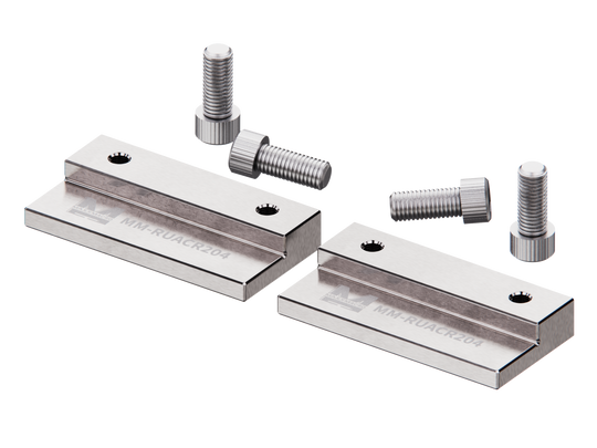 MaxxMacro 239.26 Stepped 60mm Support Tab MXRuler Accessory WEDM Rust Proof (Set of 2) EDM Tooling Warehouse