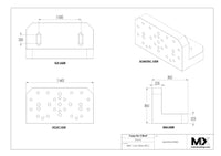 MaxxMacro MXRuler 2015 WEDM Angle shelf