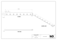 MaxxMacro (System 3R) 2004J11 MXRuler (3Ruler) WEDM Reference Element 398mm 5