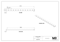 MaxxMacro 2005J2 MXRuler WEDM Reference element 570mm EDM Tooling Warehouse